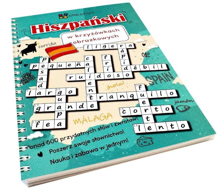 Hiszpański w krzyżówkach obrazkowych CREATIVO