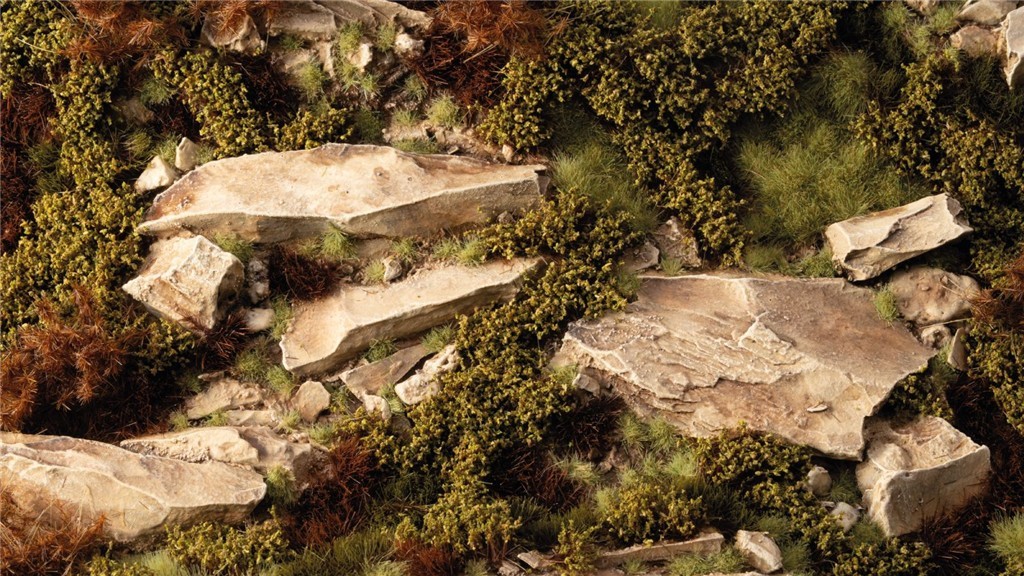 Gamers Grass: Dry Green Shrubs