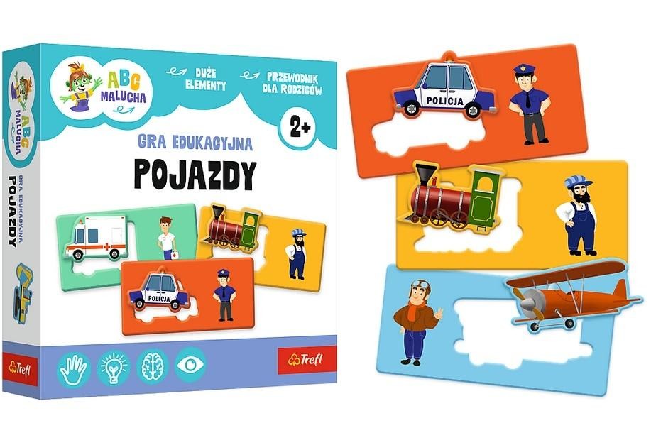 Pojazdy ABC Malucha Rodzina Treflików