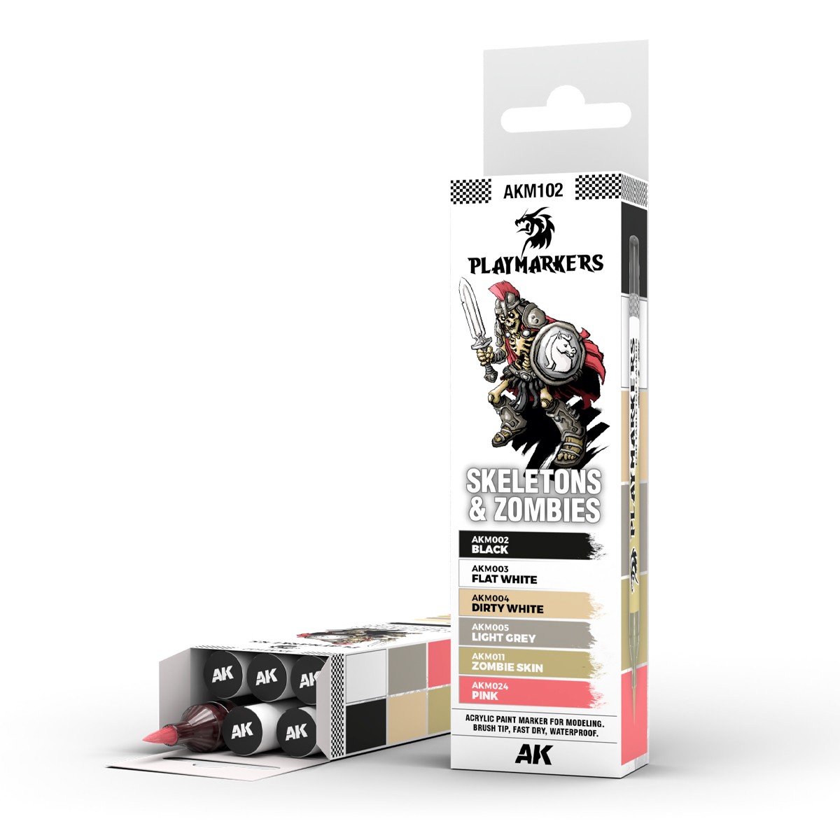 AK Interactive: Playmarkers - Skeletons & Zombies (6)