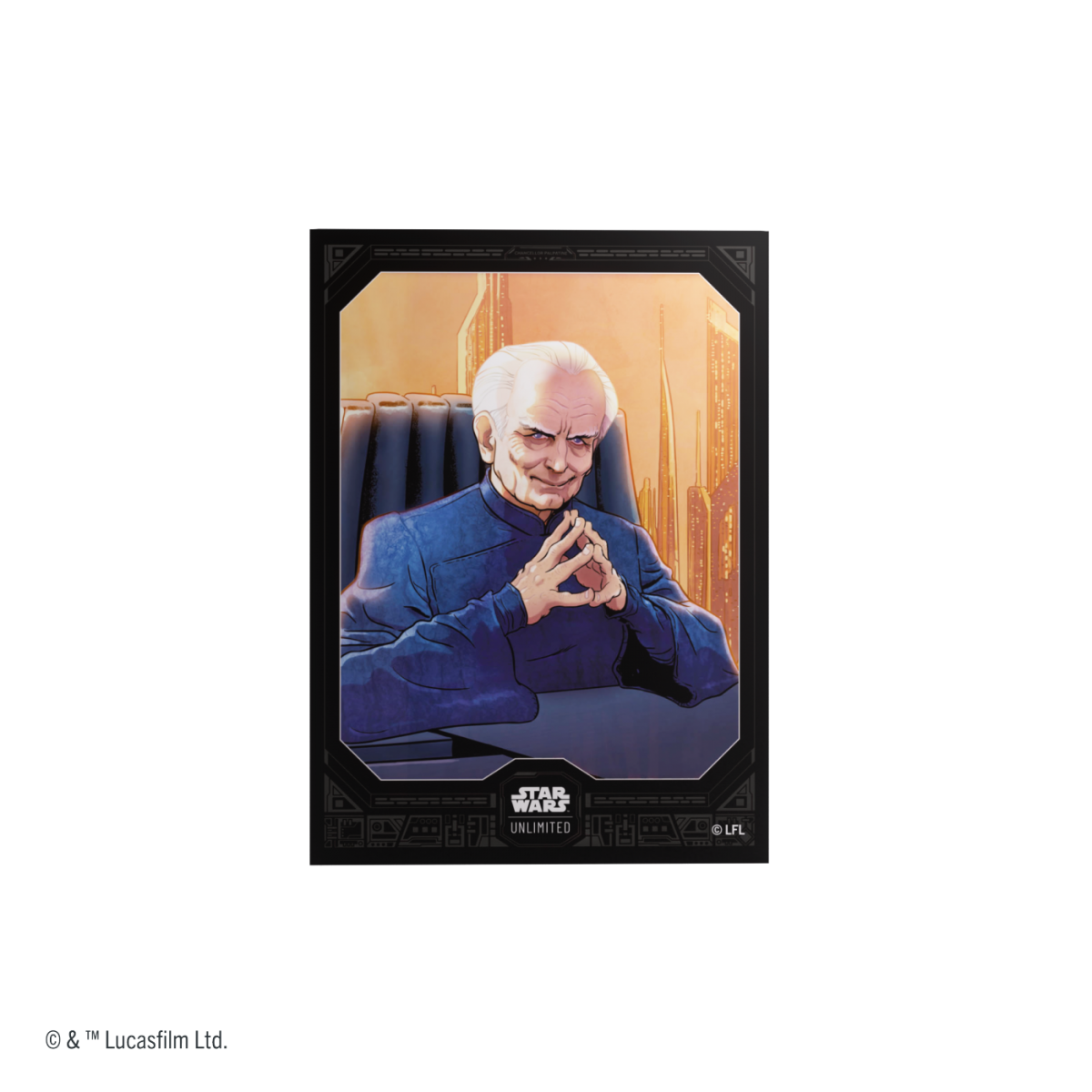 Gamegenic: Star Wars Unlimited Card Game - Premium Art Sleeves - Chancellor Palpatine