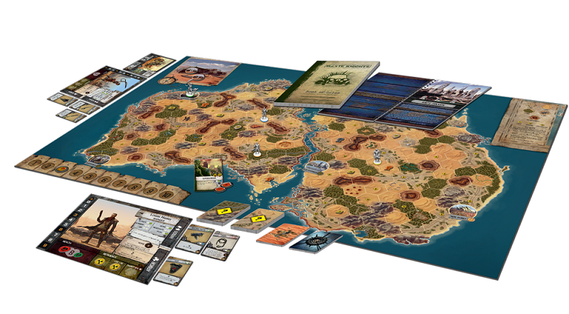 Waste Knights: Druga edycja plansza