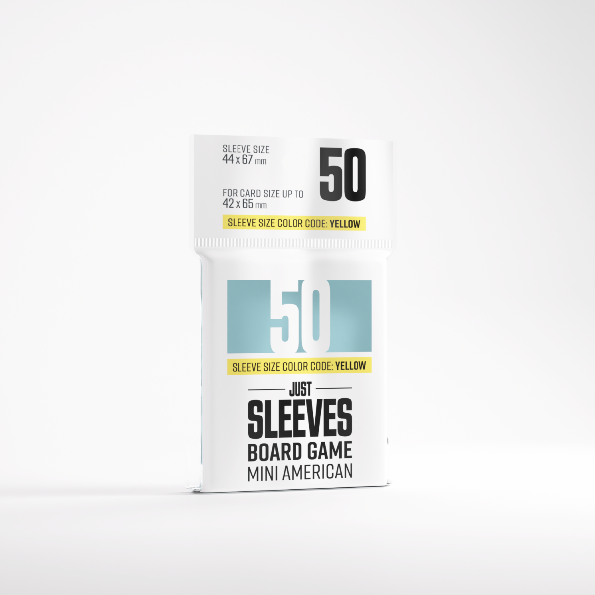 Gamegenic: Just Sleeves - Board Game Sleeves (44 x 67 mm) 50 sztuk, Clear