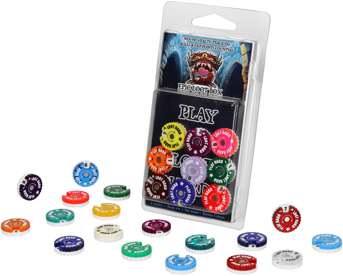 Epic Loot Box: Tracker 20 mm, 0-9 (9) - Play Hard, Loot Hard