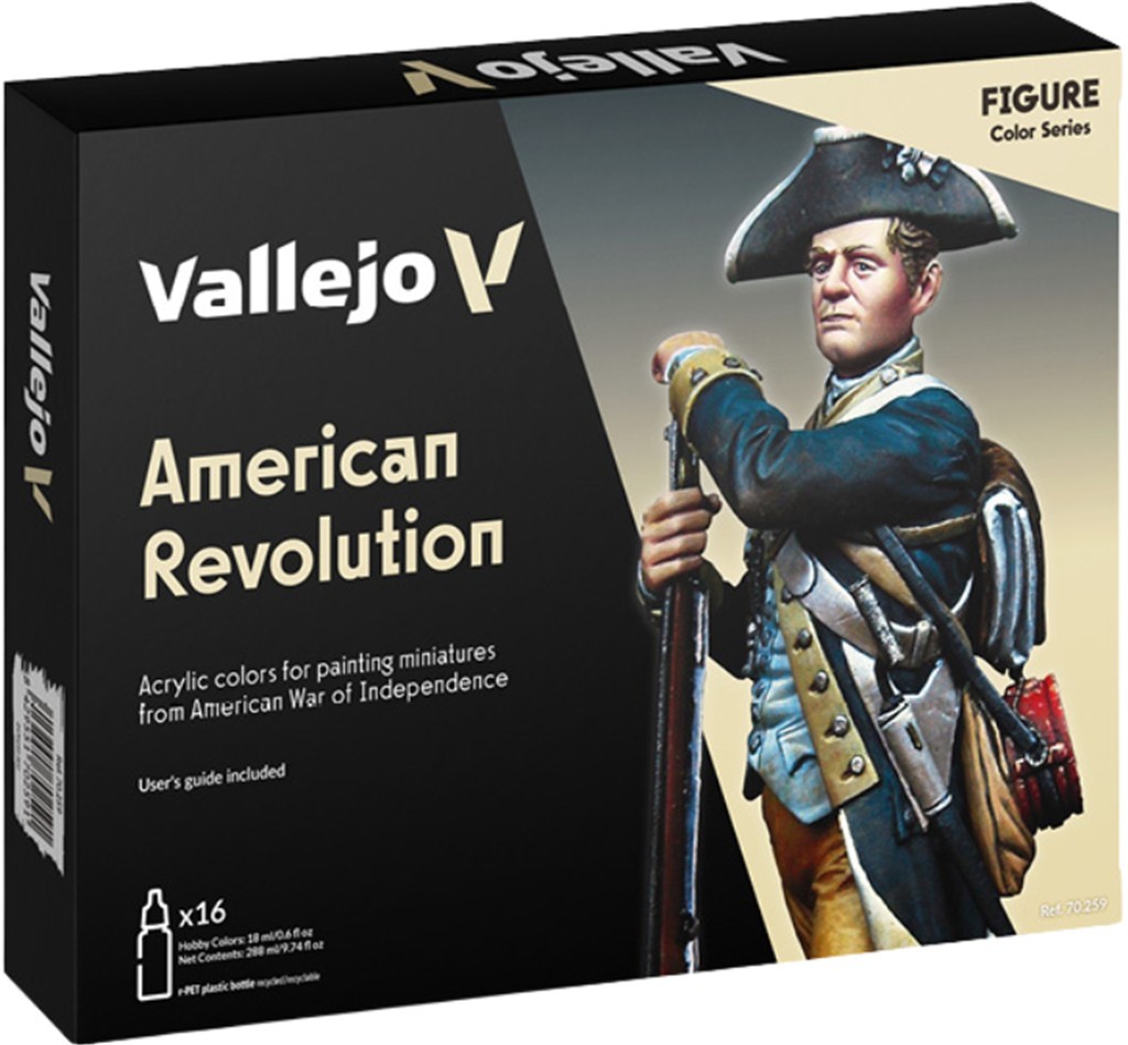 Vallejo: Model Color - Figure - American Revolution (16 x 18 ml)