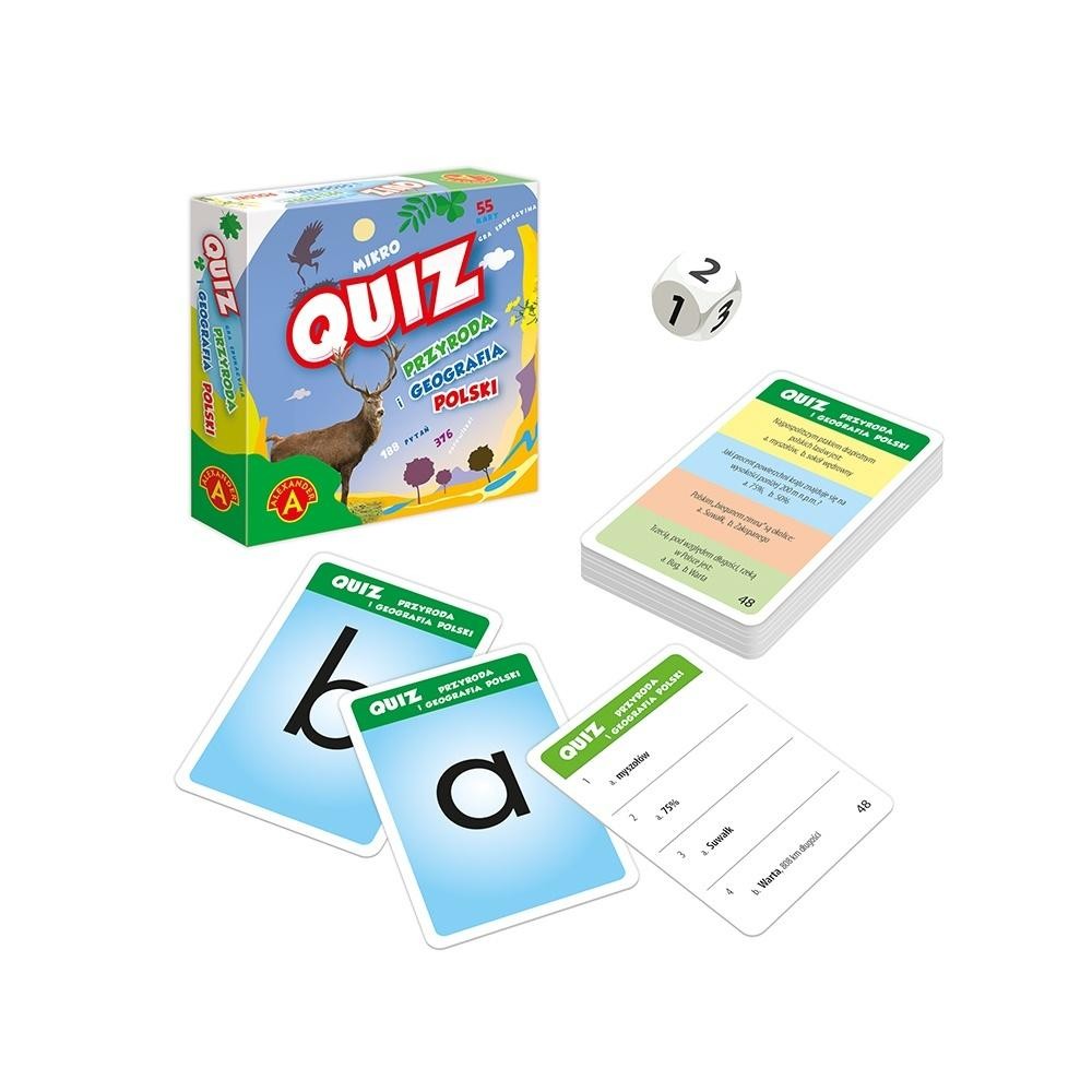 Quiz Przyroda i geografia Polski ALEX