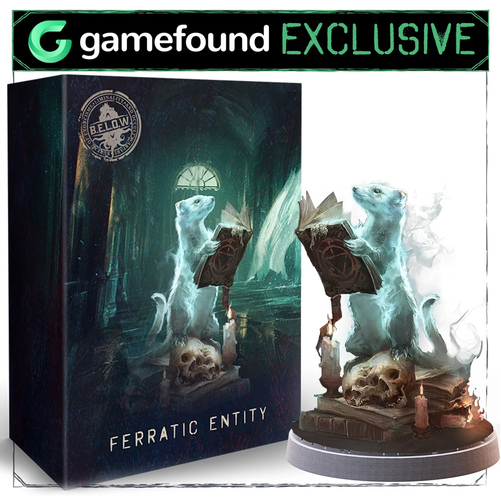 B.E.L.O.W.: The Asylum – Ferratic Entity (miniature version)(polska edycja Gamefound)