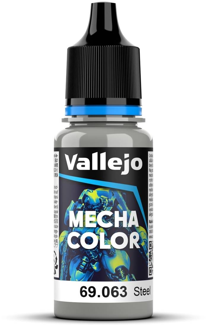 Vallejo: 69.063 - Mecha Color - Steel (17 ml)