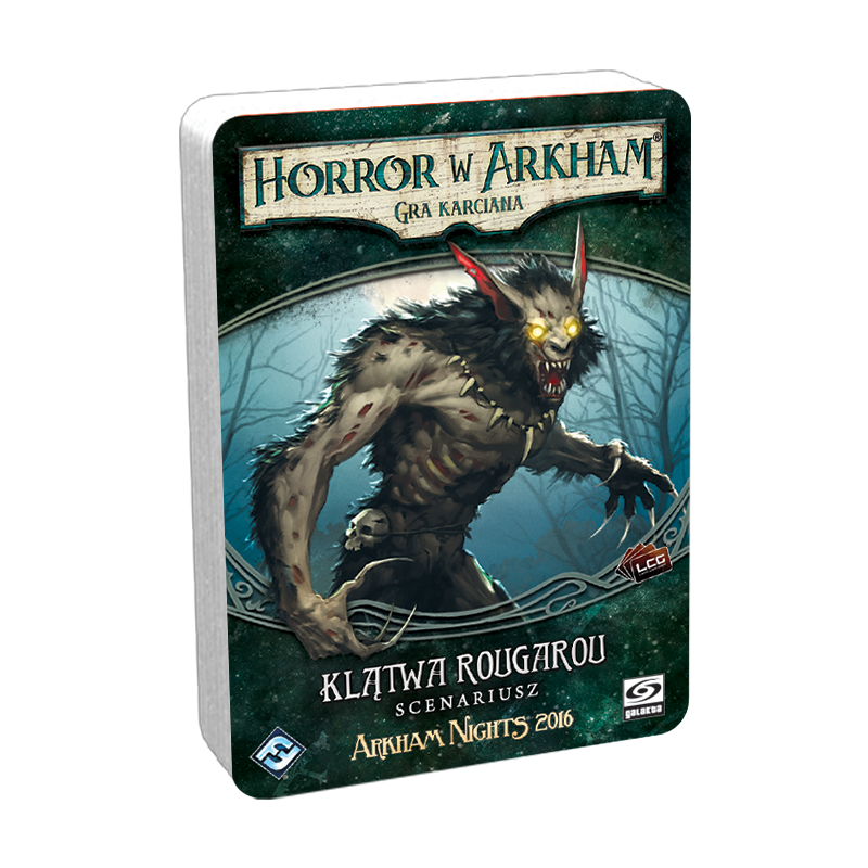 Horror w Arkham LCG: Klątwa Rougarou pudełko