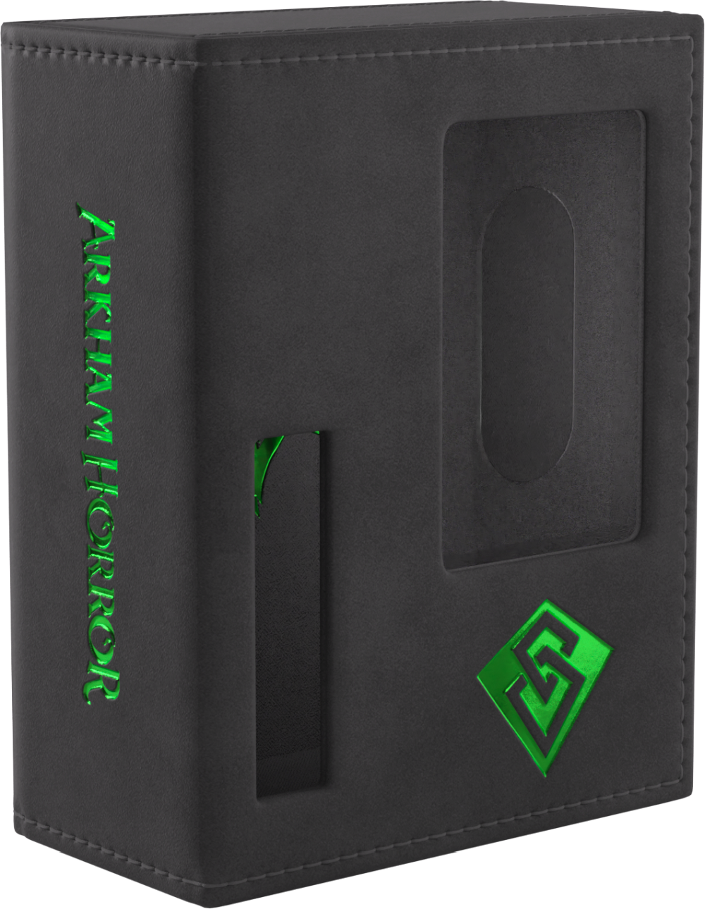 Gamegenic: Arkham Horror - Investigator Deck Tome - Rogue (Black-Green)