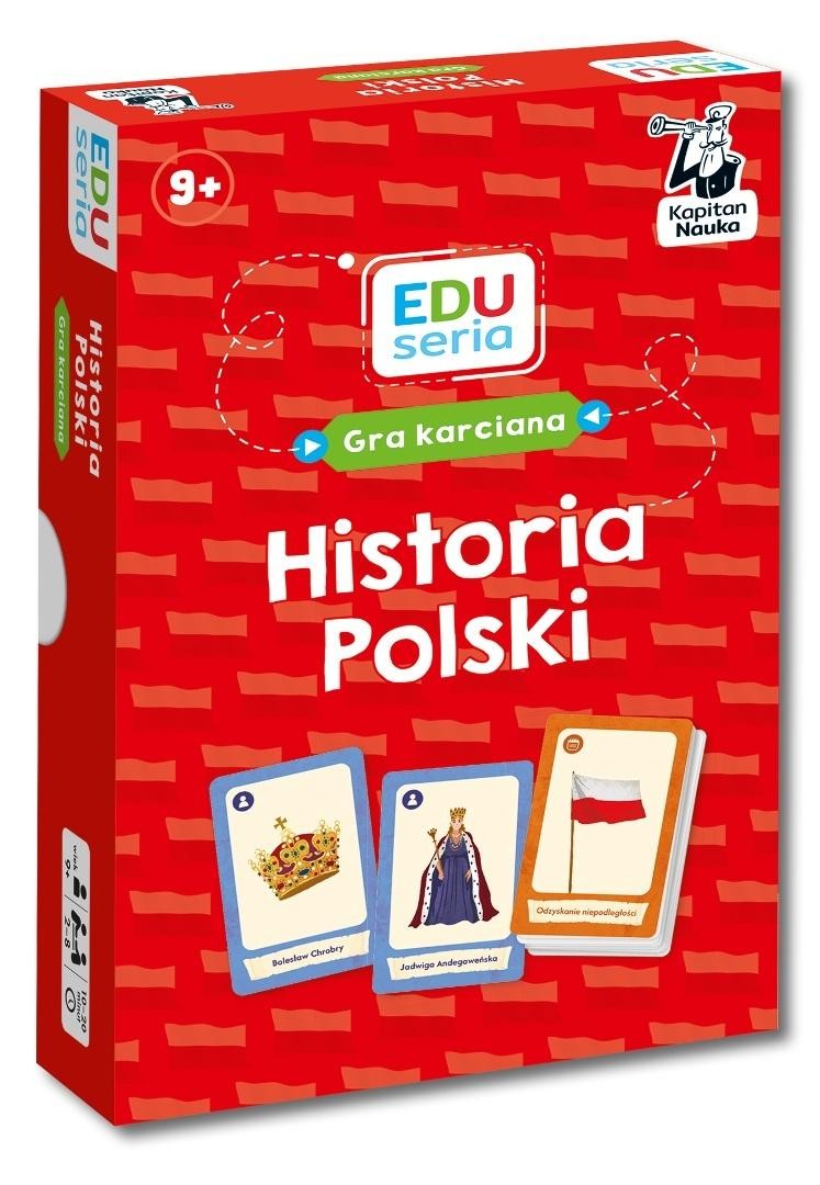 EDUseria. Historia Polski. Gra karciana. Kapitan..