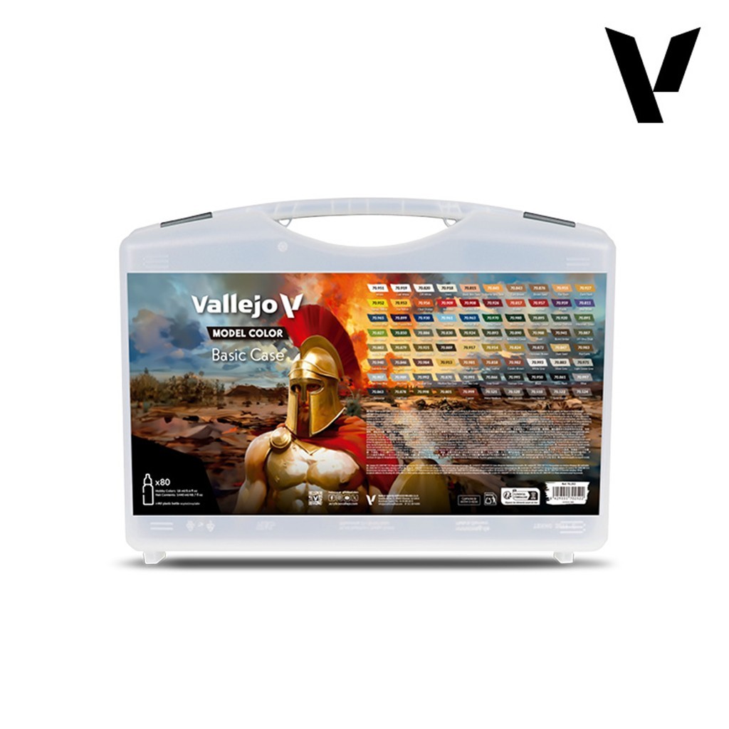 Vallejo: 70.252 - Model Color - Basic Case (80 x 18 ml)