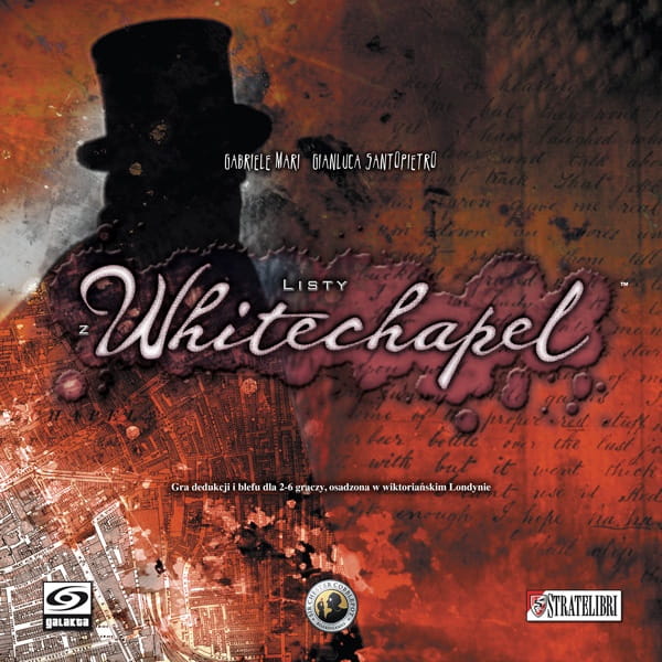 Listy z Whitechapel pudełko