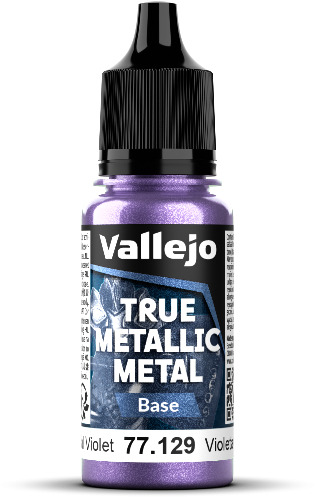 Vallejo: 77.129 - True Metallic Metal - Base - Celestial Violet (18 ml)