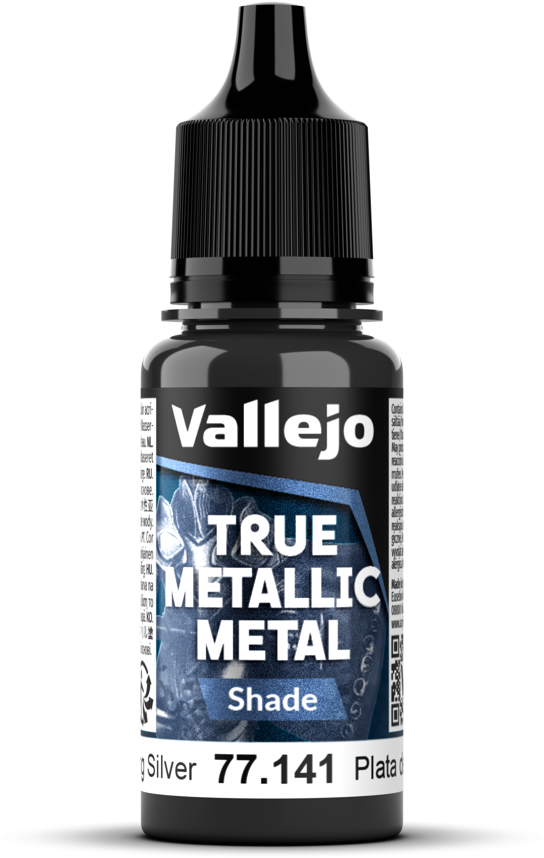 Vallejo: 77.141 - True Metallic Metal - Shade - Sterling Silver (18 ml)