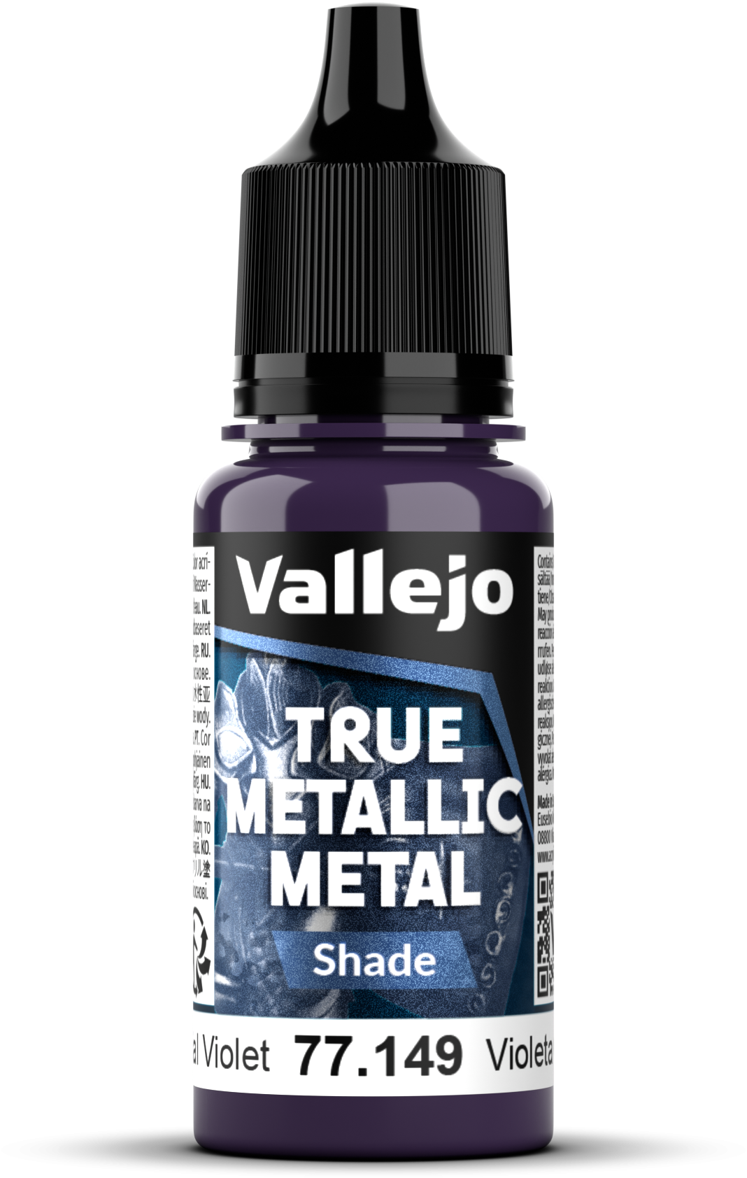 Vallejo: 77.149 - True Metallic Metal - Shade - Celestial Violet (18 ml)
