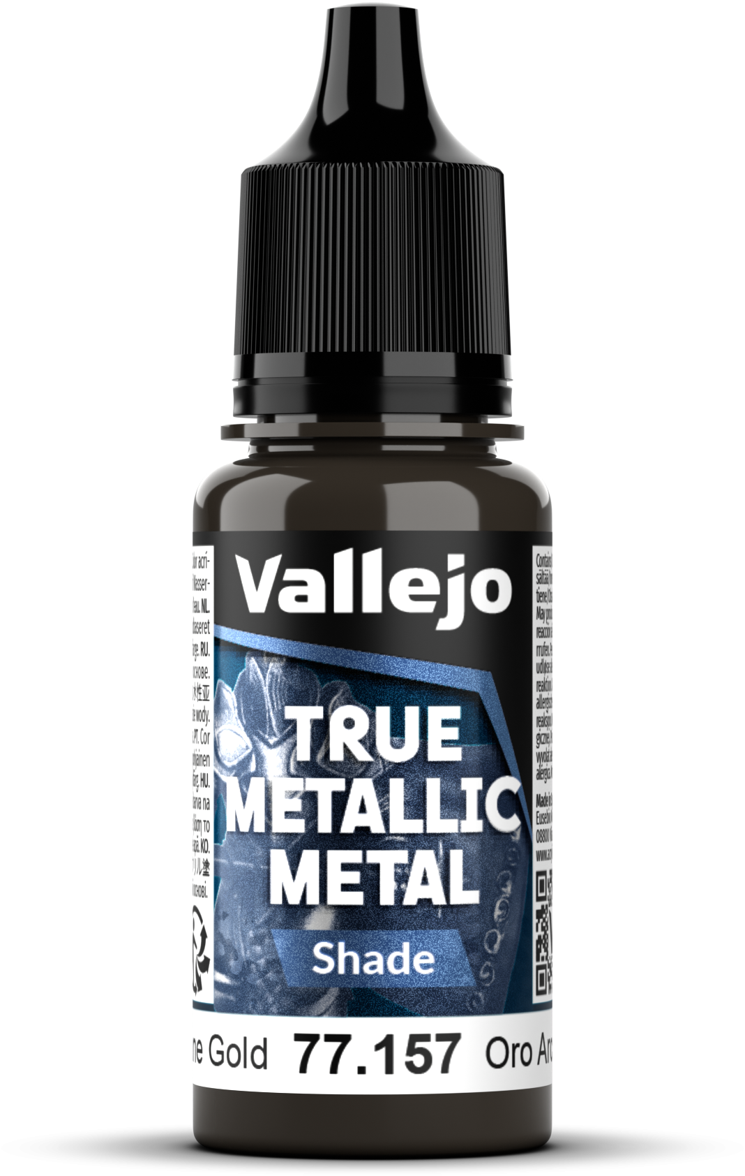 Vallejo: 77.157 - True Metallic Metal - Shade - Arcane Gold (18 ml)