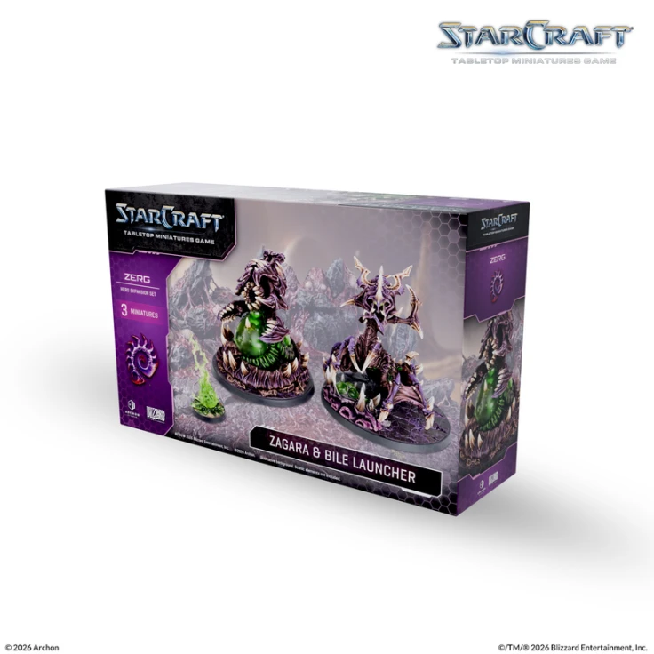 Starcraft: Zerg Zagara & Bile Launcher