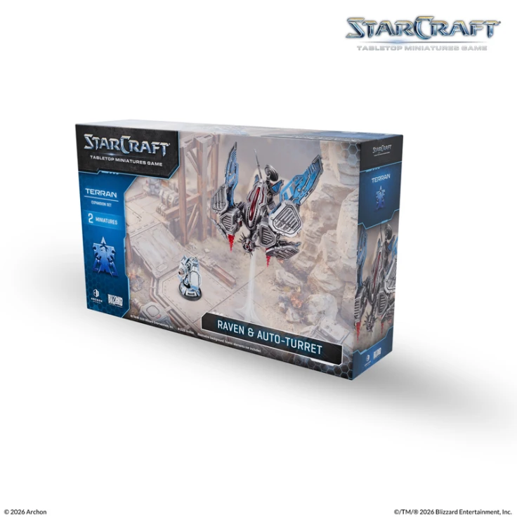 Starcraft Terran Raven & Auto Turret