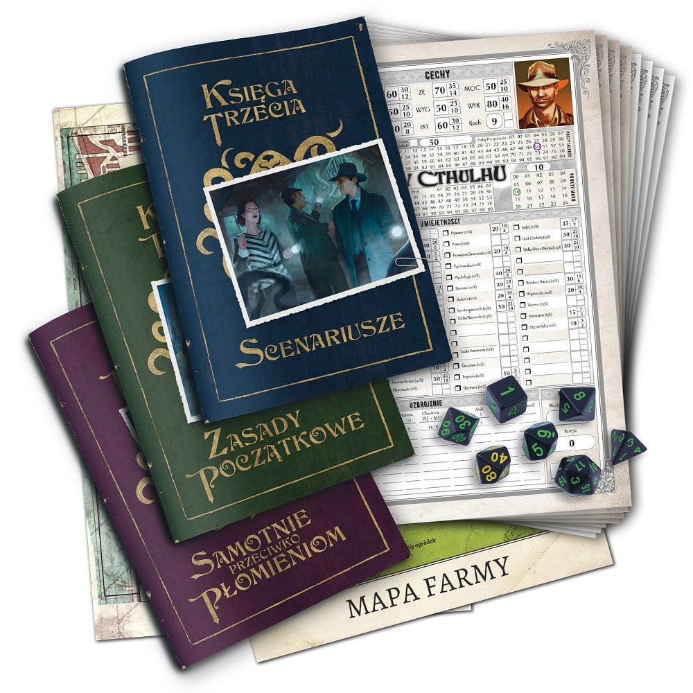 Zew Cthulhu 7ed. Zestaw startowy okładka