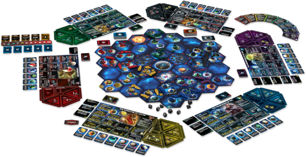 Twilight Imperium: Świt Nowej Ery plansza