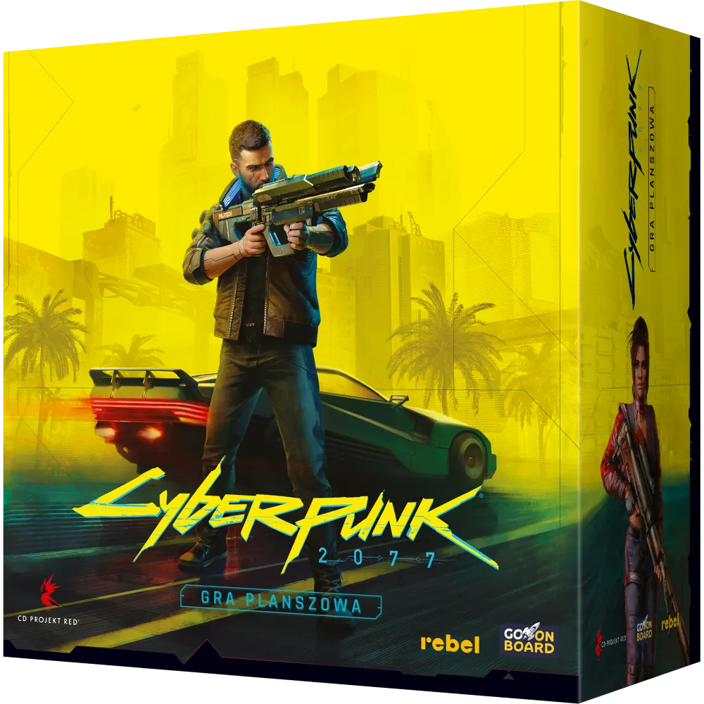 Cyberpunk 2077: Gra planszowa (edycja deluxe)