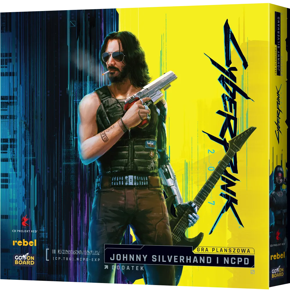 Cyberpunk 2077: Gra planszowa - Johnny Silverhand i NCPD (dodatek do gry)