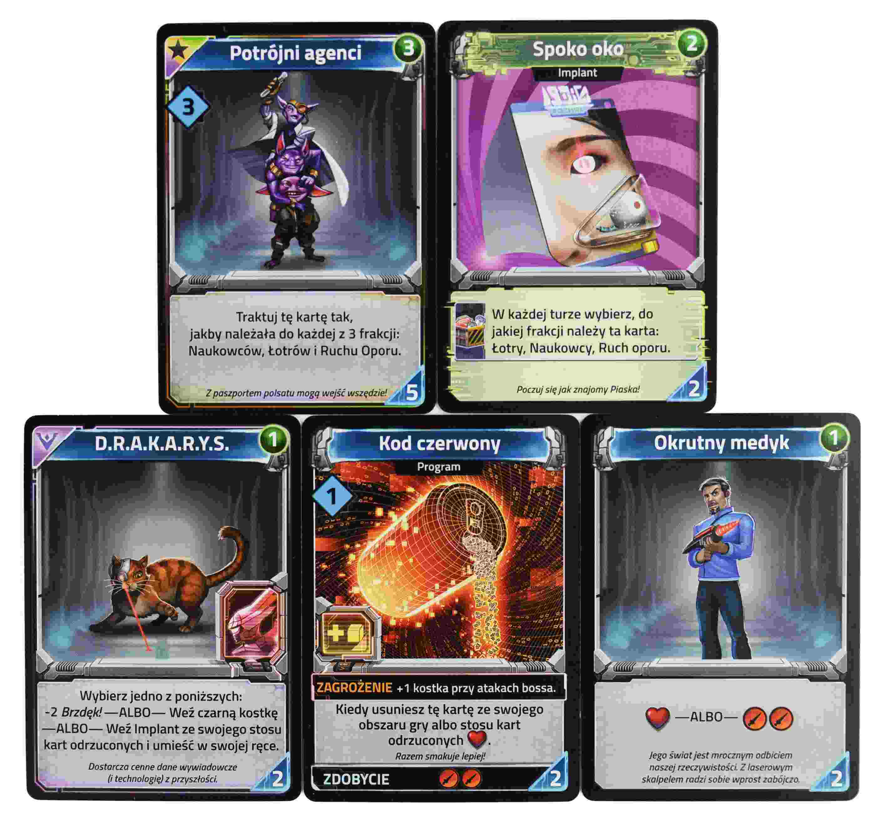 Brzdęk! W! Kosmosie! - minidodatek 1 karty