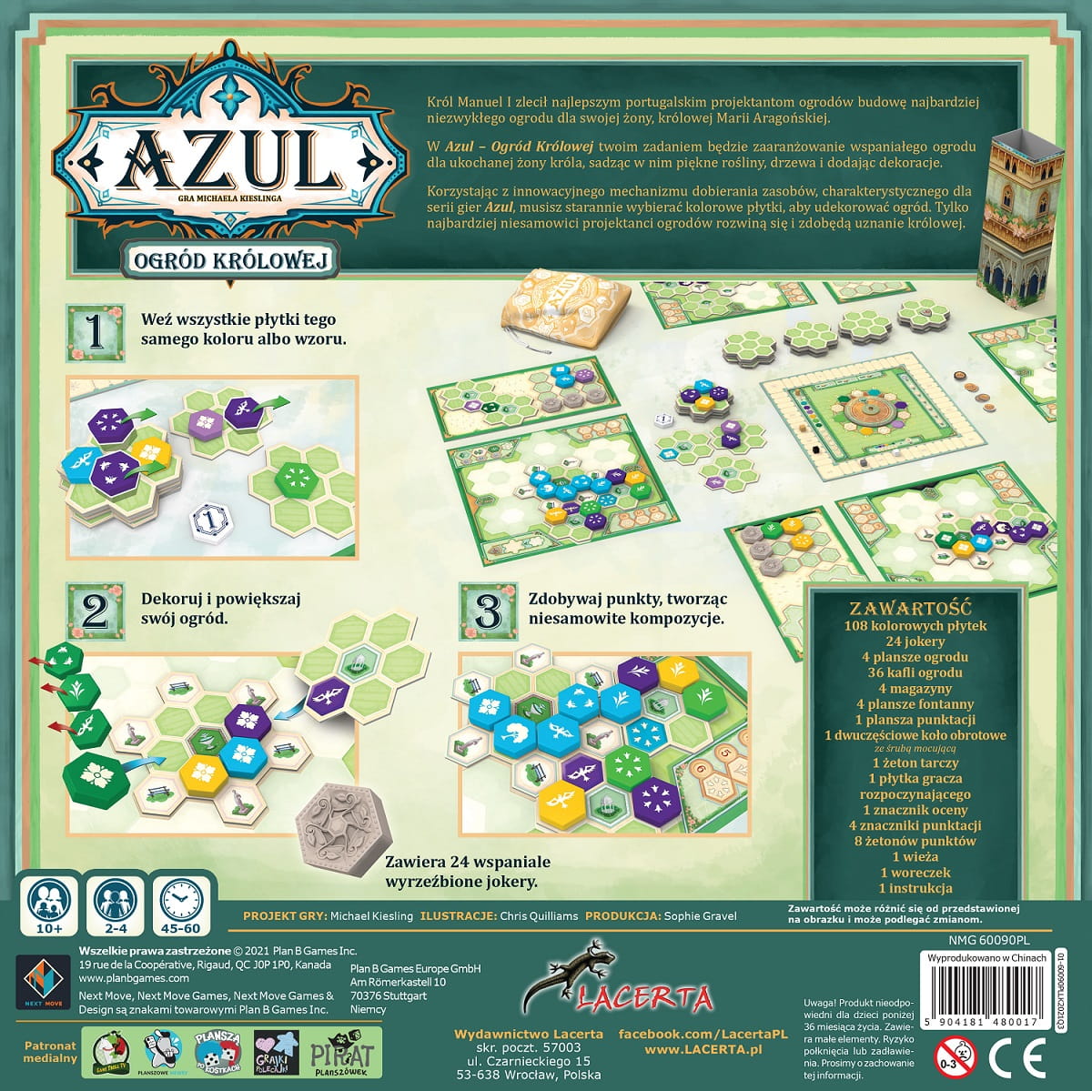 Azul: Ogród Królowej denko