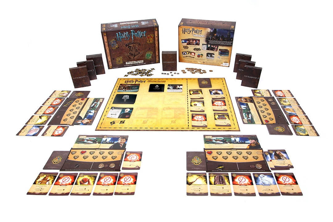 Harry Potter: Hogwarts Battle (edycja polska) komponenty