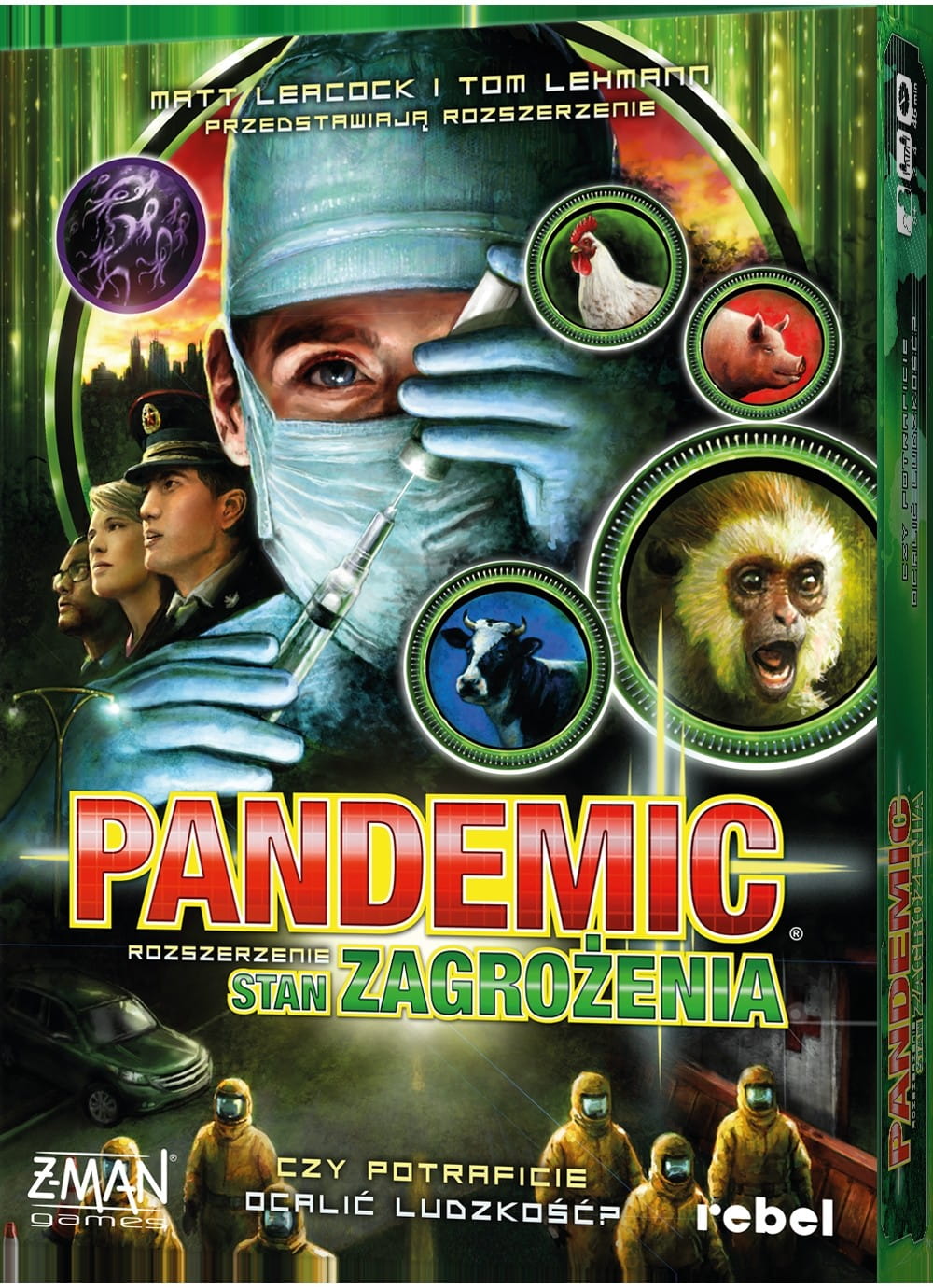 Pandemic: Stan zagrożenia (nowa edycja) pudełko
