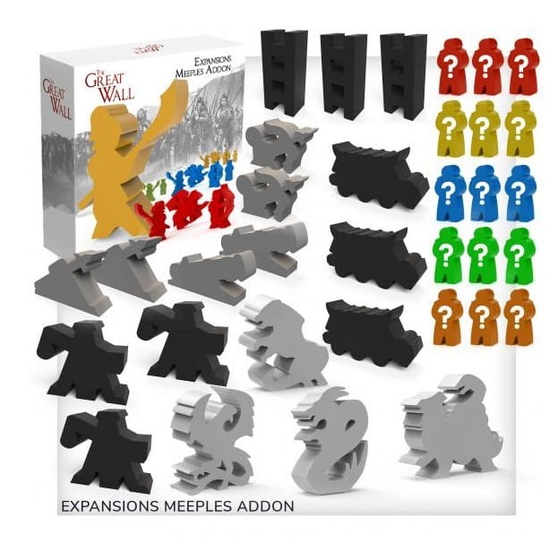 The Great Wall: Expansions meeple addon
