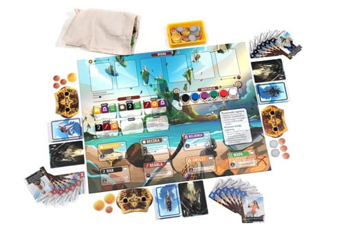 LIBERTALIA: WICHRY GALECREST plansza