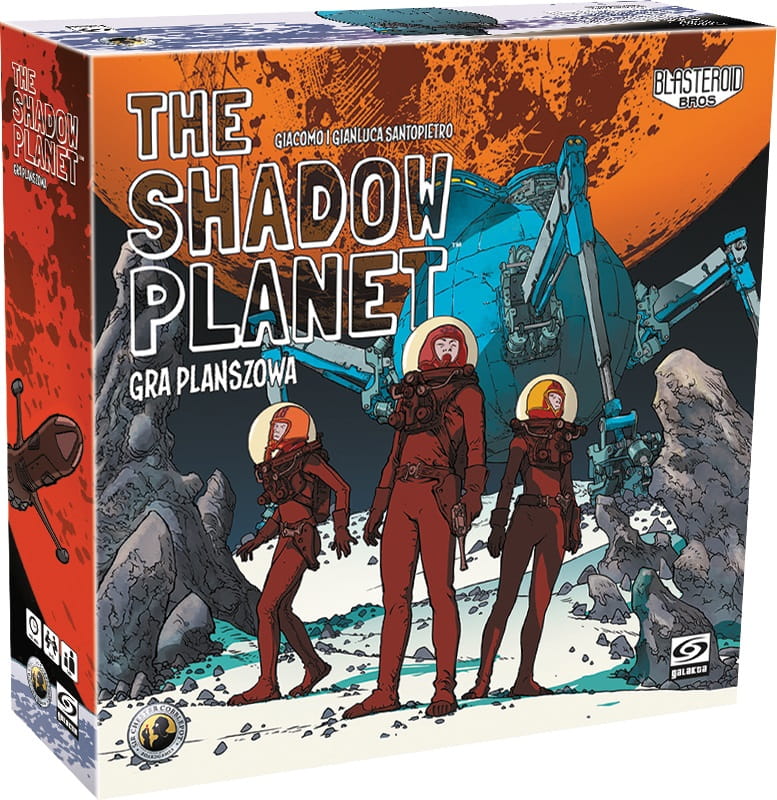 The Shadow Planet (gra planszowa) pudełko