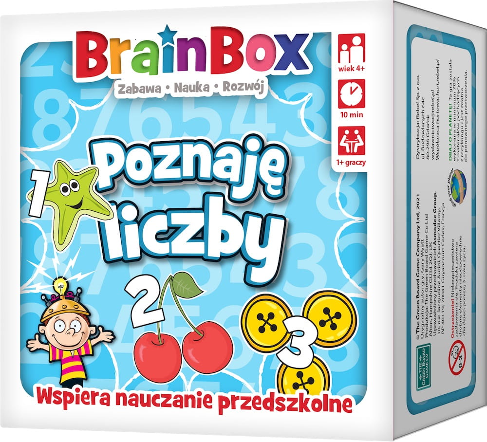 BrainBox - Poznaję liczby pudełko