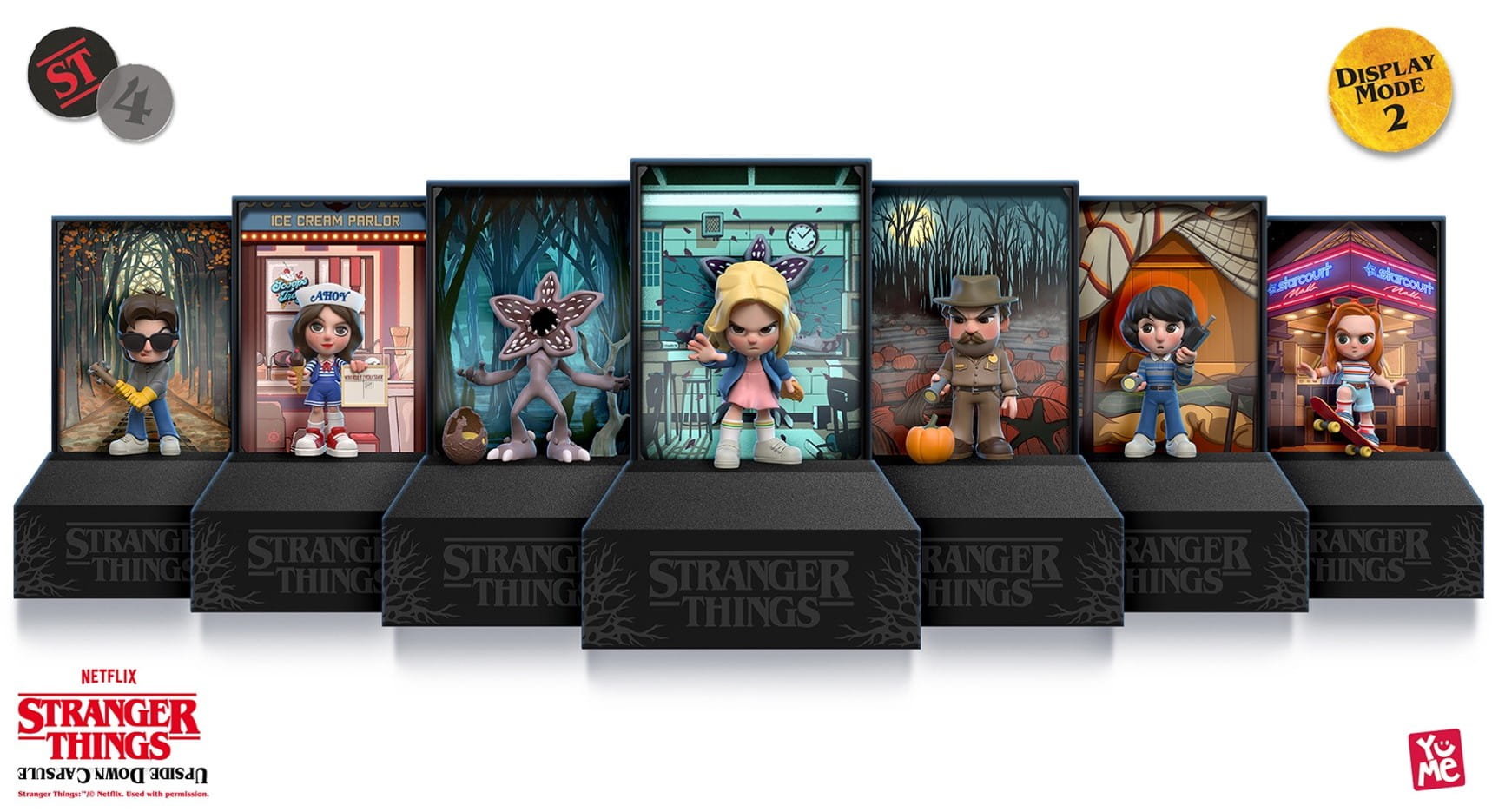 Stranger Things: Upside Down Capsule figurki