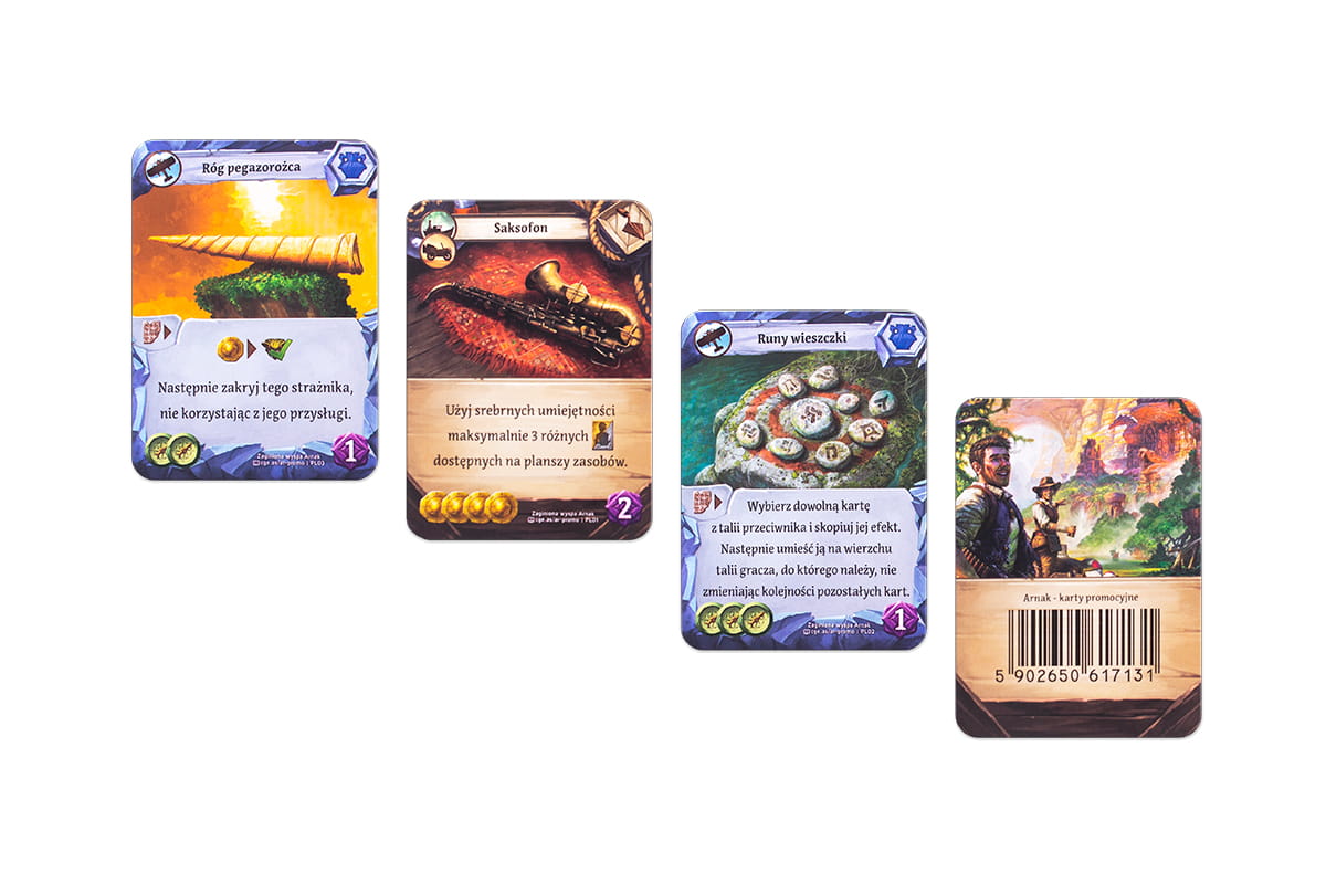 Zaginiona wyspa Arnak: Karty promocyjne