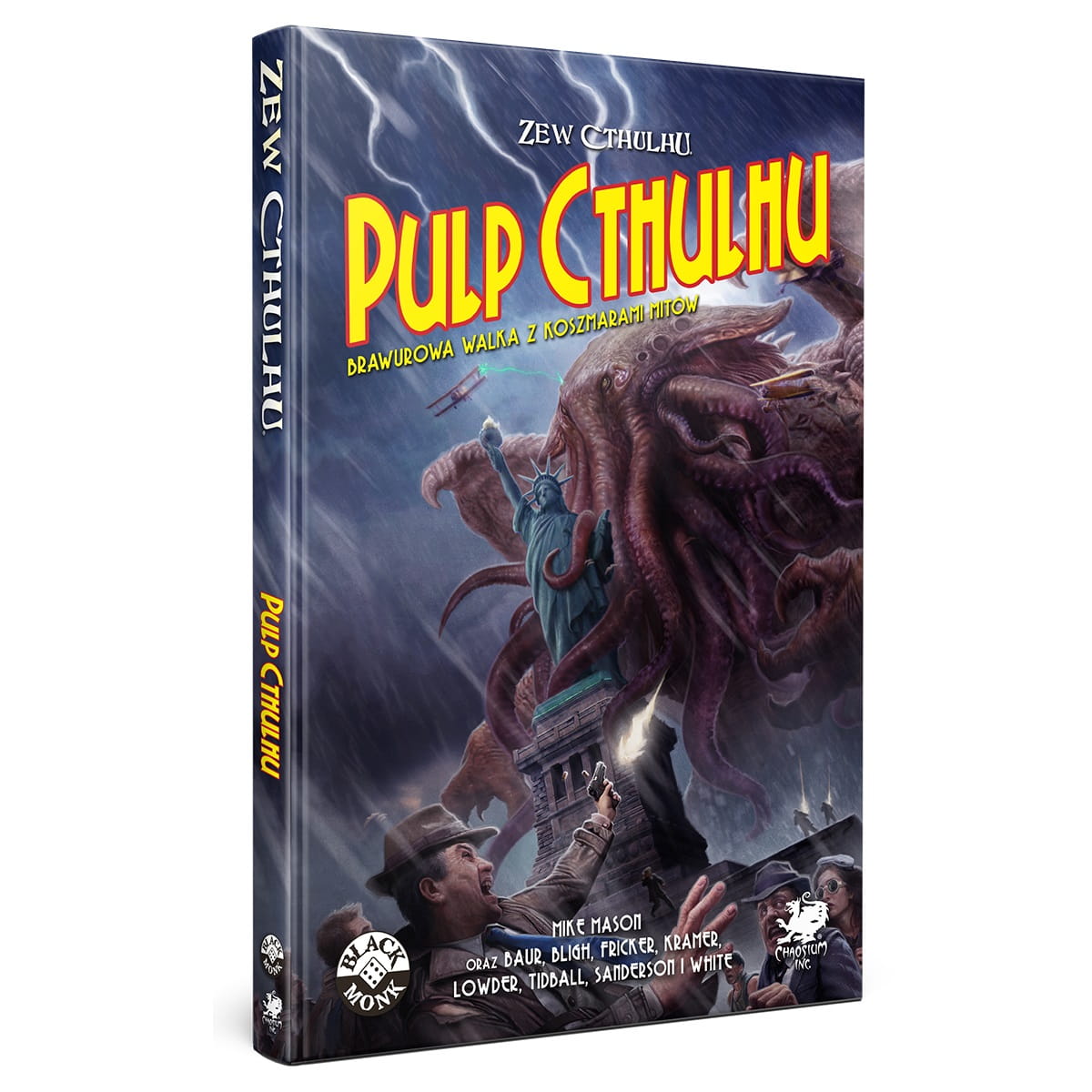 Zew Cthulhu 7ed. Pulp Cthulhu okładka