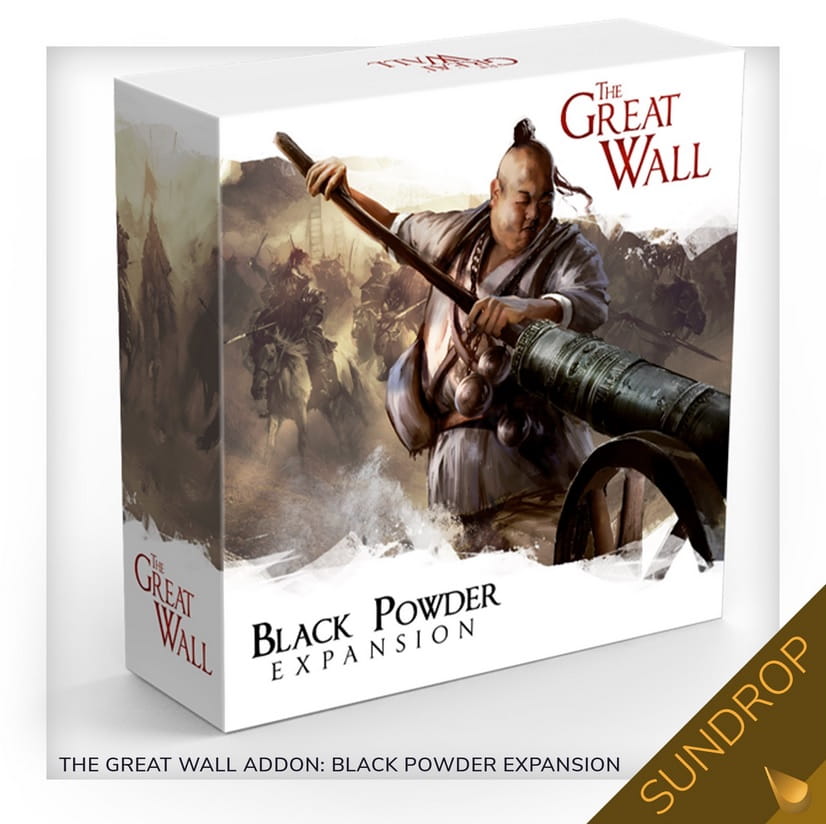 Wielki Mur (The Great Wall): Czarny Proch - wersja z figurkami (SUNDROP) pudełko