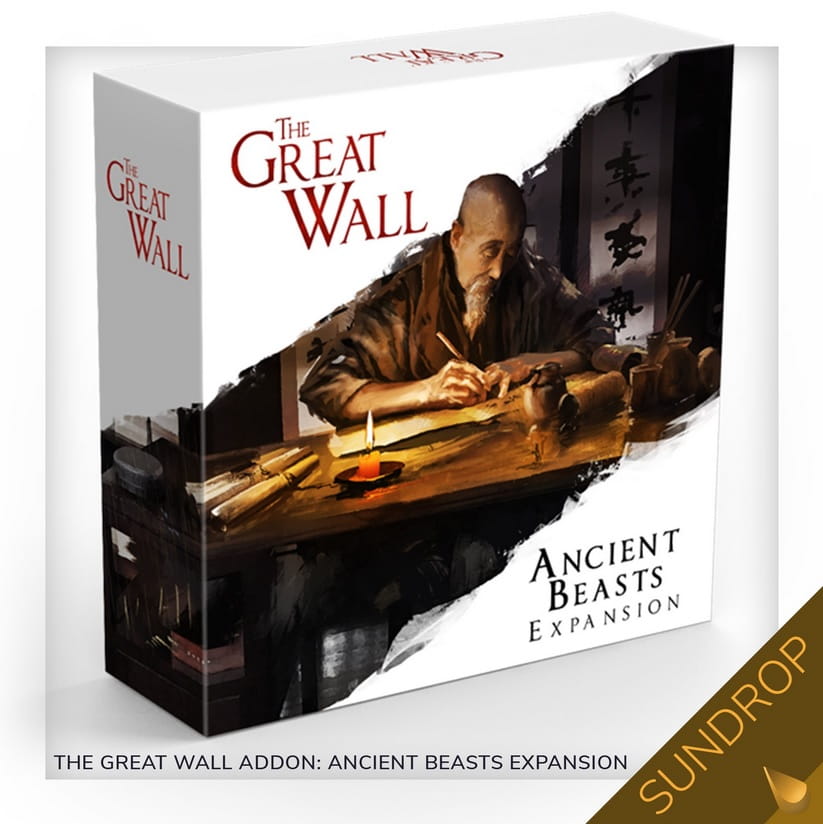 Wielki Mur (The Great Wall) Pradawne Bestie - wersja z figurkami (SUNDROP) pudełko