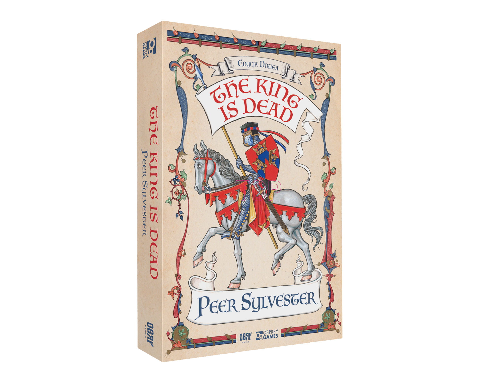 The King is Dead (druga edycja polska) pudełko