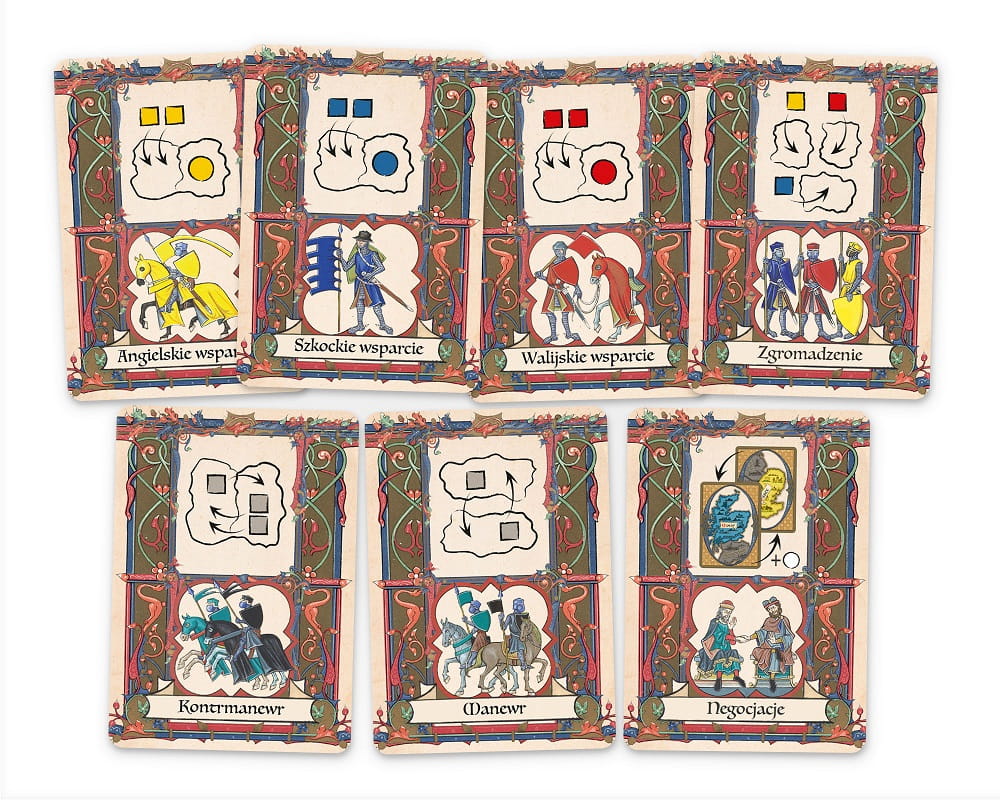 The King is Dead (druga edycja polska) karty