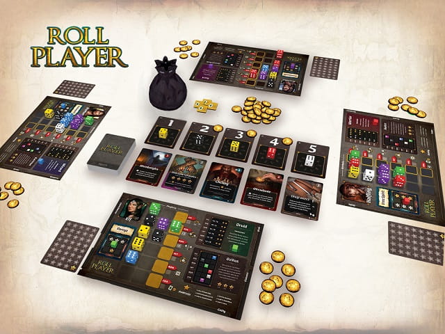Roll Player (gra planszowa) zawartość
