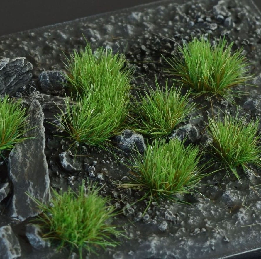 Gamers Grass: Grass tufts - 6 mm - Strong Green (Wild)