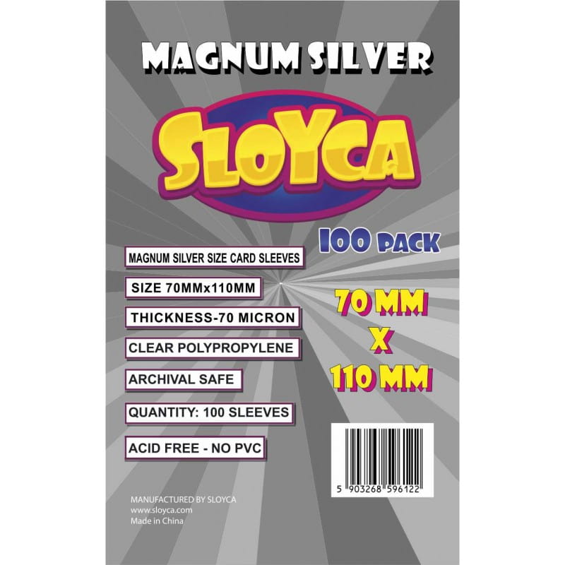 SLOYCA Magnum Silver (70x110mm)