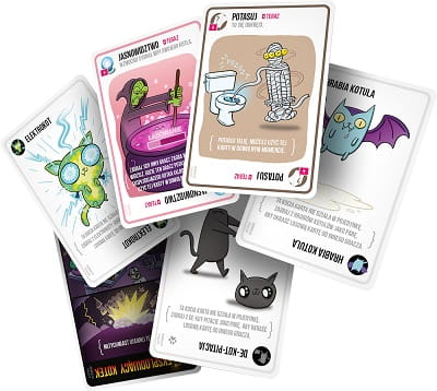 Eksplodujące Kotki: Zombie karty