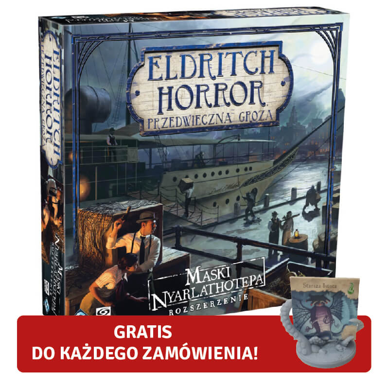Eldritch Horror: Maski Nyarlathotepa pudełko
