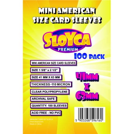 SLOYCA Mini American Premium (41x63mm)